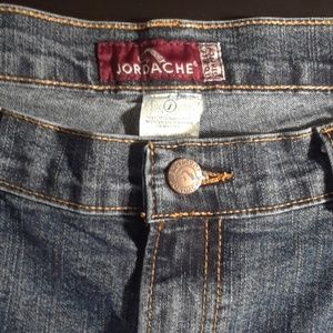 Vintage Jordache Stretch Blue Jeans, Size 17-18